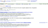 Google Scholar search