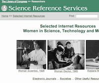 Library of Congress Science Reference Service