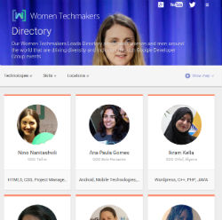 Google's Women TechMaker's organization
