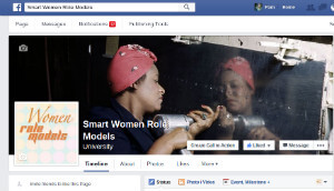 Women Role Models project Facebook feed