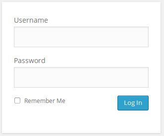 Type the new username and password if it isin't already filled in.