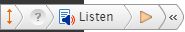 ReadSpeaker listening toolbar